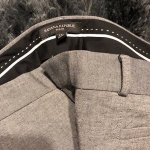 Grey Slacks from Banana Republic